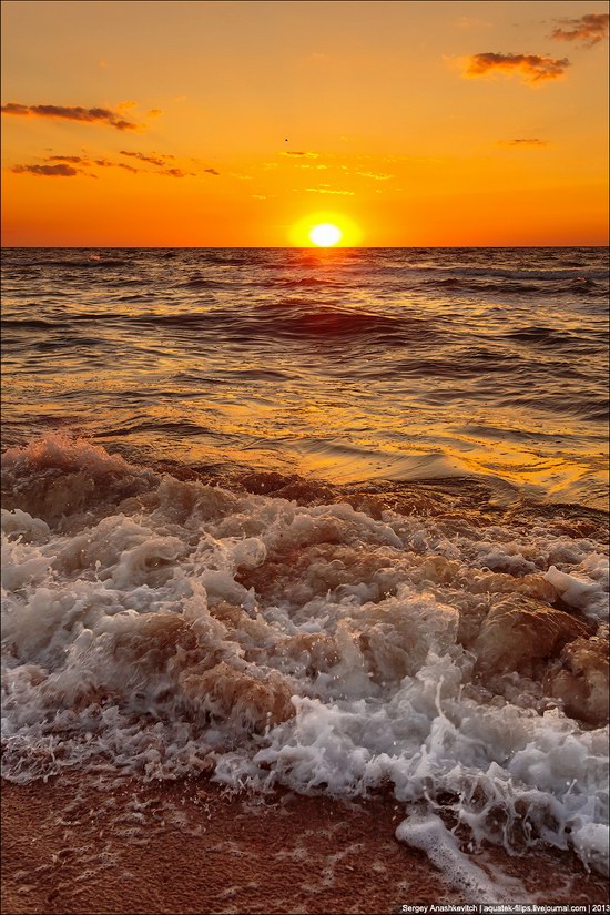 Sunset on the Generals Beaches, Crimea, Ukraine photo 4