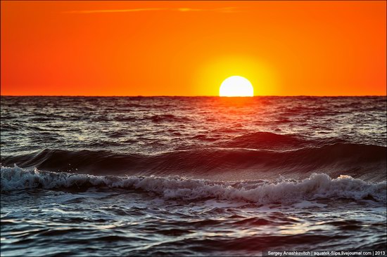 Sunset on the Generals Beaches, Crimea, Ukraine photo 7