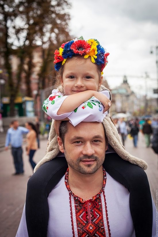 Ukrainians celebrating Independence Day, Kyiv photo 4