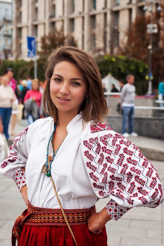 Ukrainians celebrating Independence Day, Kyiv photo 7