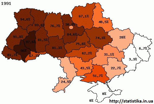 Ukrainian Language in Schools 1991-2012