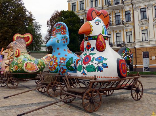 Ukrainian regions birds - Independence Day parade photo 1