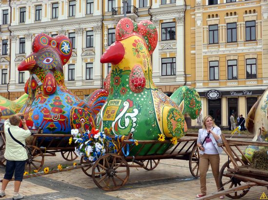 Ukrainian regions birds - Independence Day parade photo 10