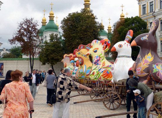 Ukrainian regions birds - Independence Day parade photo 14