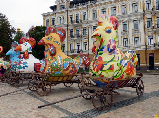 Ukrainian regions birds - Independence Day parade photo 17