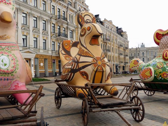 Ukrainian regions birds - Independence Day parade photo 18