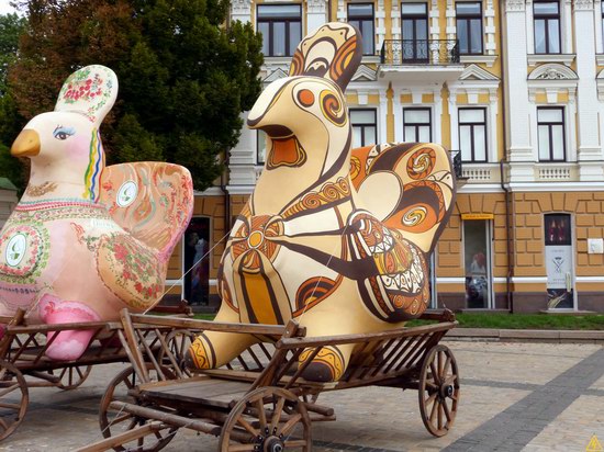 Ukrainian regions birds - Independence Day parade photo 19