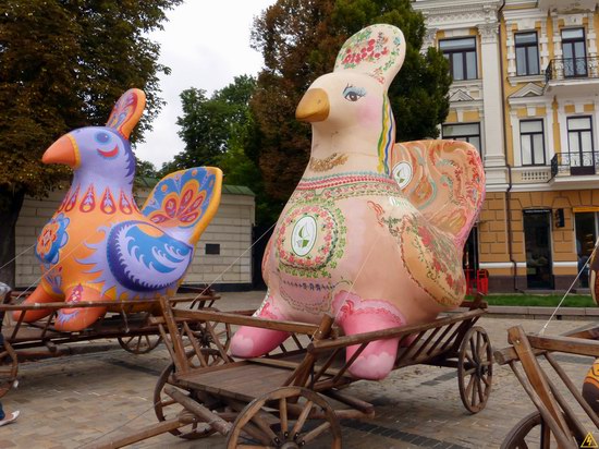 Ukrainian regions birds - Independence Day parade photo 21