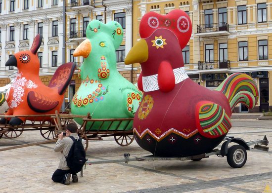 Ukrainian regions birds - Independence Day parade photo 3