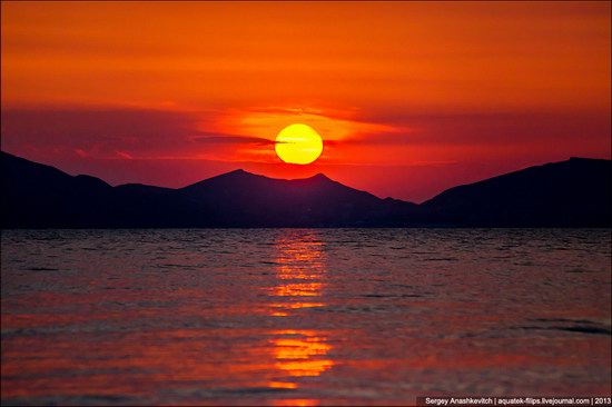 Amazing Sunrise at Cape Kiik-Atlama, Crimea, Ukraine photo 6