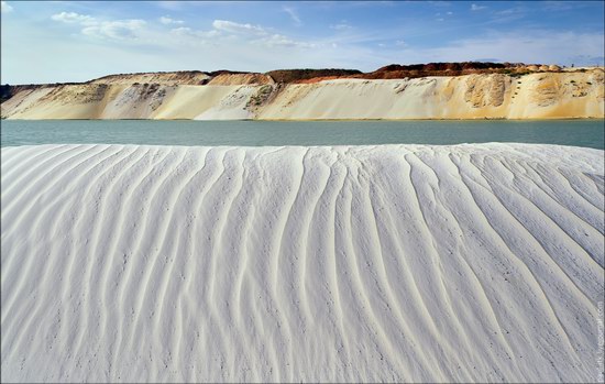 Beautiful quartz quarry in Kharkiv region, Ukraine, photo 14