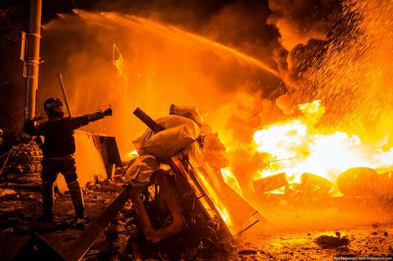 Confrontation in Kyiv, Ukraine, photo 1