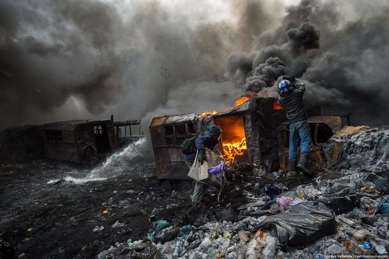 Confrontation in Kyiv, Ukraine, photo 11