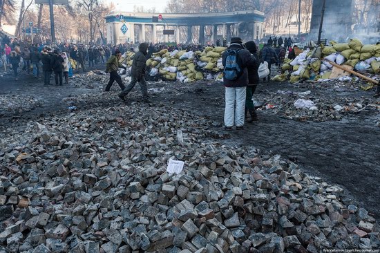 Confrontation in Kyiv, Ukraine, photo 15