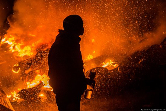 Confrontation in Kyiv, Ukraine, photo 8