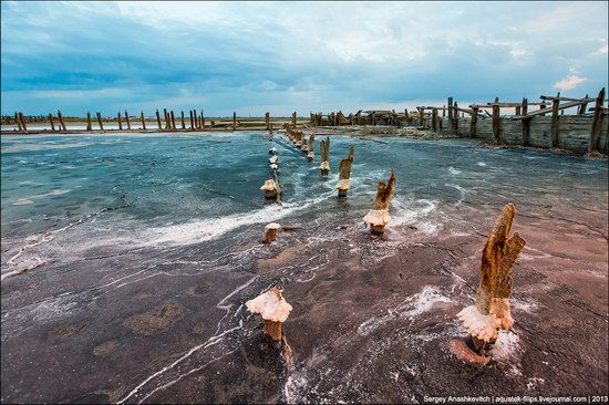 Abandoned salt fields, Crimea, Ukraine, photo 9