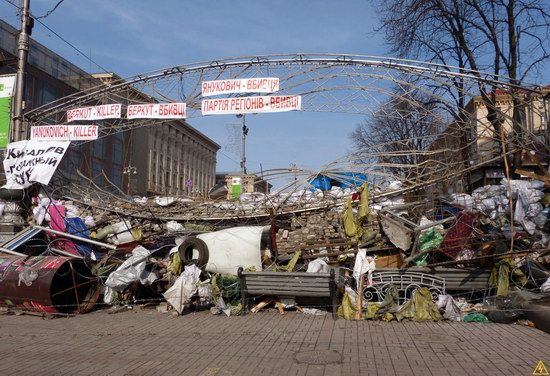 Euromaidan after the Battle, Kyiv, Ukraine, photo 1