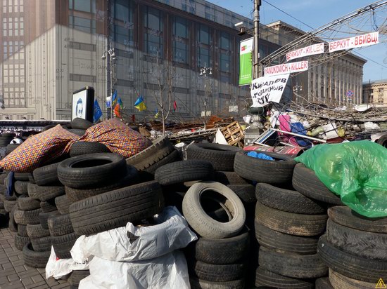 Euromaidan after the Battle, Kyiv, Ukraine, photo 2