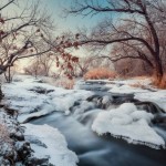 Beautiful winter landscapes – the Krynka River