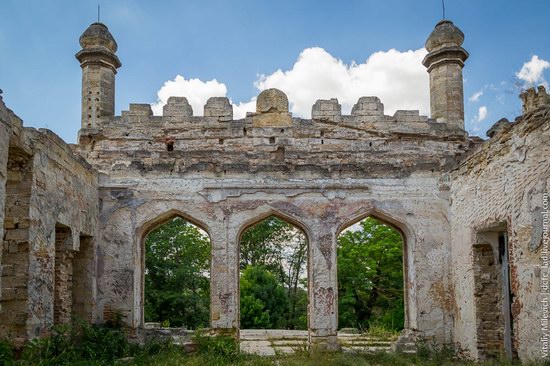 Abandoned Moorish palace near Odessa, Ukraine, photo 10