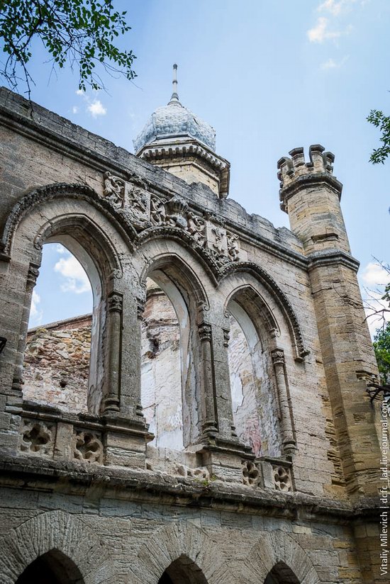 Abandoned Moorish palace near Odessa, Ukraine, photo 18