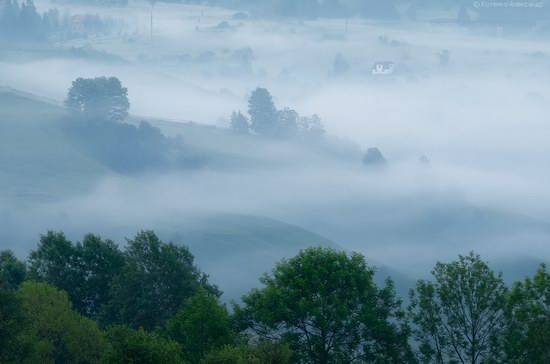 Misty landscapes, the Carpathians, Ukraine, photo 10