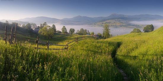 Misty landscapes, the Carpathians, Ukraine, photo 11