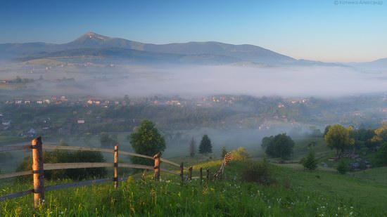 Misty landscapes, the Carpathians, Ukraine, photo 3