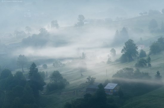 Misty landscapes, the Carpathians, Ukraine, photo 7