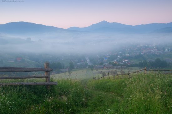 Misty landscapes, the Carpathians, Ukraine, photo 9