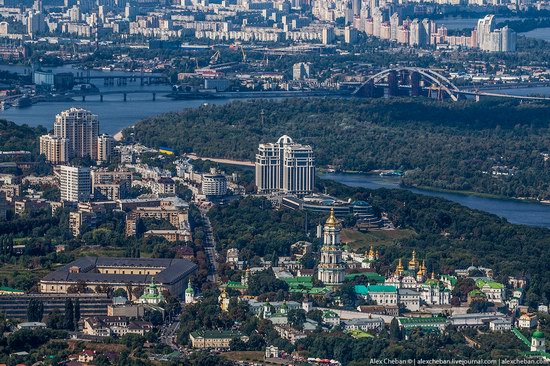 Bird's eye view of Kyiv, Ukraine, photo 12