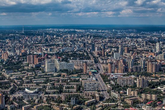 Bird's eye view of Kyiv, Ukraine, photo 14