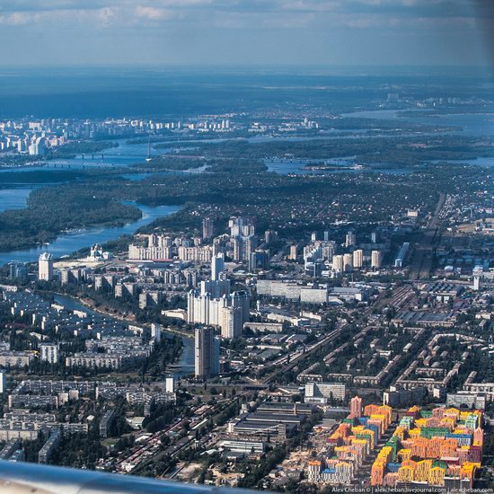 Bird's eye view of Kyiv, Ukraine, photo 2