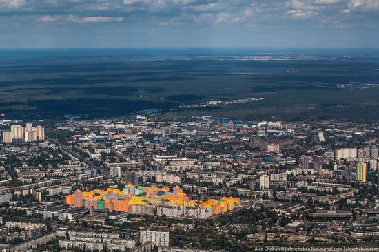 Bird's eye view of Kyiv, Ukraine, photo 3