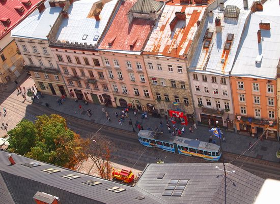 The views of Lviv from the City Hall, Ukraine, photo 19
