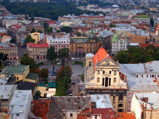 The views of Lviv from the City Hall, Ukraine, photo 20