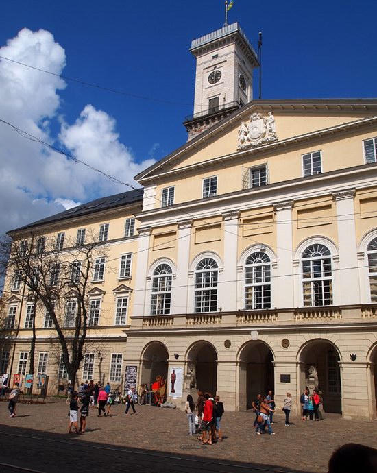 The views of Lviv from the City Hall, Ukraine, photo 23