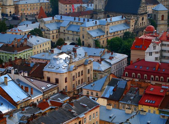 The views of Lviv from the City Hall, Ukraine, photo 6