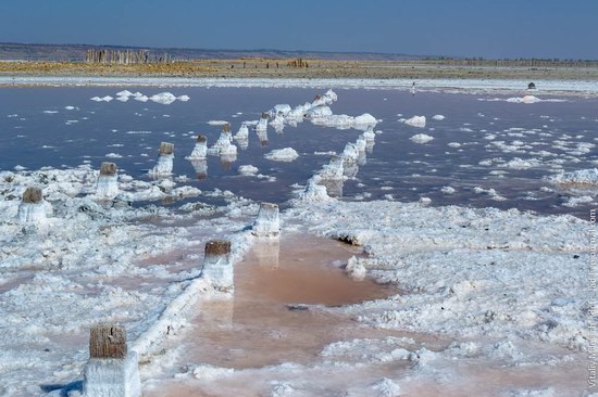 Salt desert near Odessa, Ukraine, photo 1