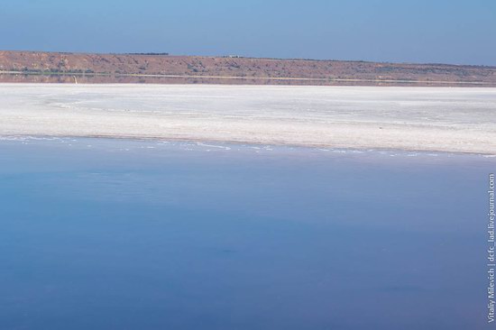 Salt desert near Odessa, Ukraine, photo 3