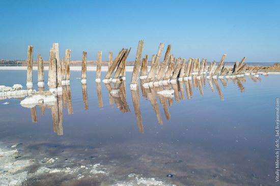 Salt desert near Odessa, Ukraine, photo 6