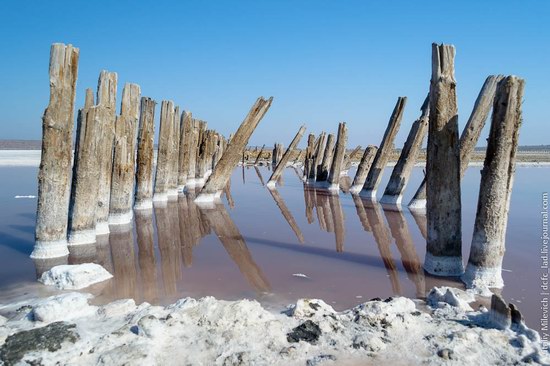 Salt desert near Odessa, Ukraine, photo 8