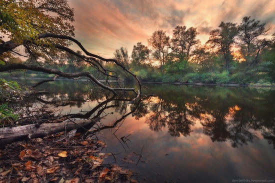 The fall on the island of Khortytsia, Zaporozhye, Ukraine, photo 2