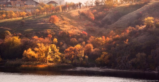 The fall on the island of Khortytsia, Zaporozhye, Ukraine, photo 5