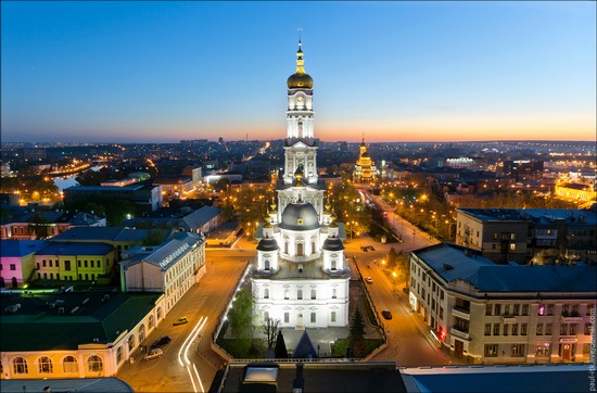 Kharkov city, Ukraine from above, photo 1