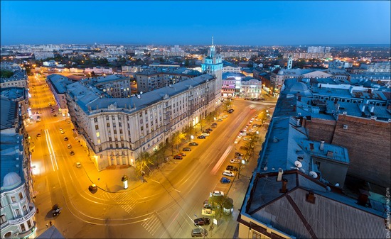 Kharkov city, Ukraine from above, photo 10