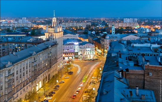 Kharkov city, Ukraine from above, photo 11