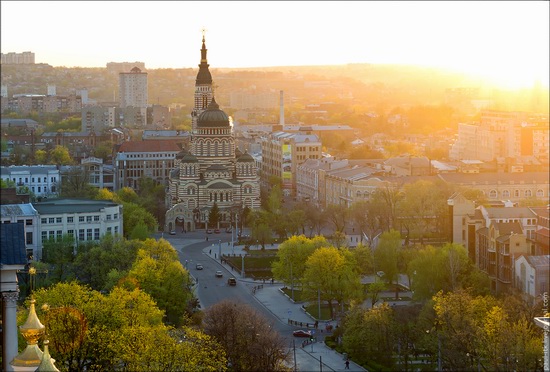 Kharkov city, Ukraine from above, photo 5