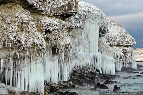 Ice age in Crimea - ice-bound Chersonese, photo 1