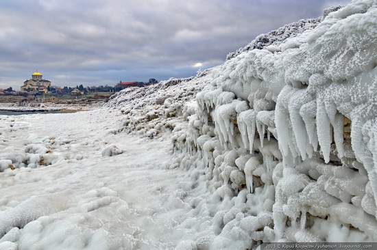 Ice age in Crimea - ice-bound Chersonese, photo 12